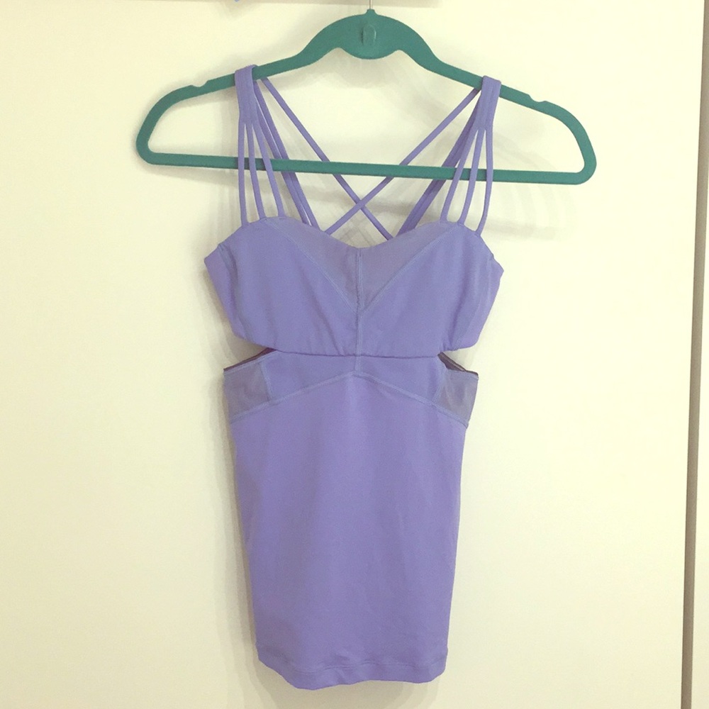 Lululemon lavendar exquisite  tank size 4